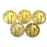 5 Liberty Standing Quarters
