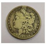 1883 American Morgan Silver Dollar