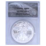 2014-(S) American Silver Eagle Coin MS69