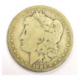 1882 American Morgan Silver Dollar