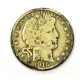 1915 Morgan Half Dollar Coin