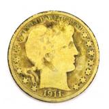 1911 Morgan Half Dollar Coin