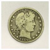 1905 Morgan Half Dollar Coin