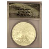2004 American Silver Eagle Coin MS69