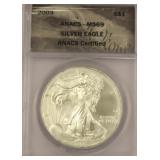 2003 American Silver Eagle Coin MS69