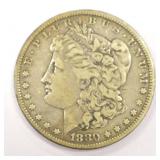 1880 American Morgan Silver Dollar