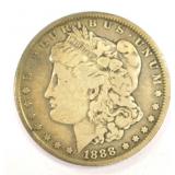 1888 American Morgan Silver Dollar