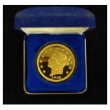 1849 Double Eagle Proof REPLICA Coin