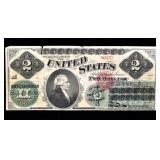 1862 $2 Dollar Bill