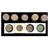 Lot of 49 Kennedy Half Dollars