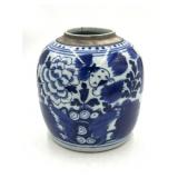 Asian Porcelain Storage Jar