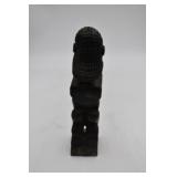 Hand-Carved Wooden Figure