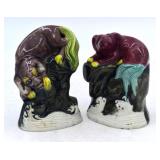 Pair of Porcelain Dog Statues