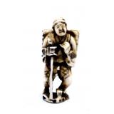 Japanese Traveler Netsuke