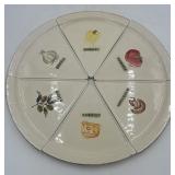 6-Piece Ceramic Pizza Plate Set