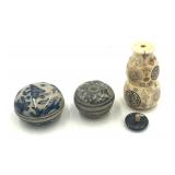3 Asian Miniature Collectibles