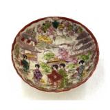 Japanese Village Art Bowl