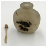 Chinese Chalcedony Snuff Bottle