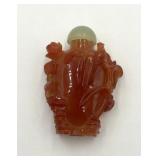 Chinese Carnelian Agate Snuff Bottle
