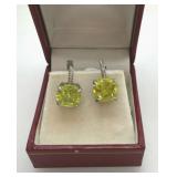 Lemon Quartz Earrings