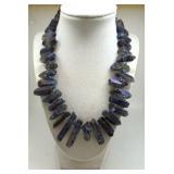 Aura Quartz Points Necklace