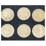 Lot of 12 Buffalo Nickels