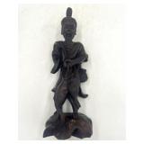 Hand Carved Wooden Asian Figure