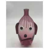 Murano Cranberry Glass Decanter