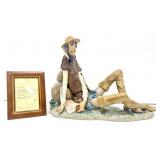 Lladro Porcelain Figurine Cartas a Dulcinea Model