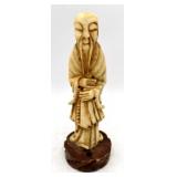 Carved Asian Figurine