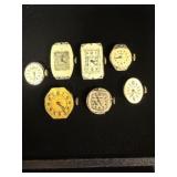 7 Assorted Watch Movements