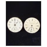 Two Antique Pocket Watch Movements