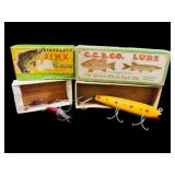 Vintage Creek Chub & Jinx Lure Lot