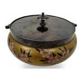 Doulton Pottery Covered Bowl w/Handle