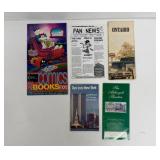 Ephemera Collection: Comics & Travel