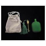 Glass Act Studio Green Perfume Bottle