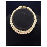 Three-Strand Baroque Pearl Necklace