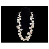 Baroque Pearl Necklace Sterling Clasp