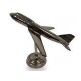 Chrome Finish Airplane Desk