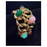 Marino Vintage Cabochon Link Bracelet