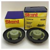 2 Pc Radiator Cap 10239
