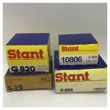 4 Pc Assorted Fuel Caps