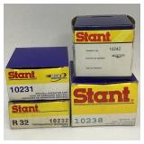 4 Pc Assorted Slant Radiator Caps