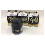 3 NAPA Gold Oil Filters 100454