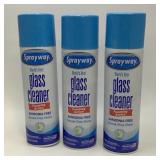 3 Ct Sprayway Glass Cleaner