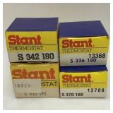 4 Pc Assorted Slant Thermostat