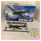 Boxed Zero Fighter Plane Model Kit