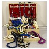 Jewelry Box with Costume Jewelry