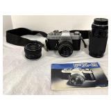Yashica FX-2 Camera with Booklet & Lens