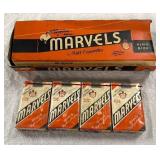 Four Packs of Vintage Sealed Marvel Cigarettes